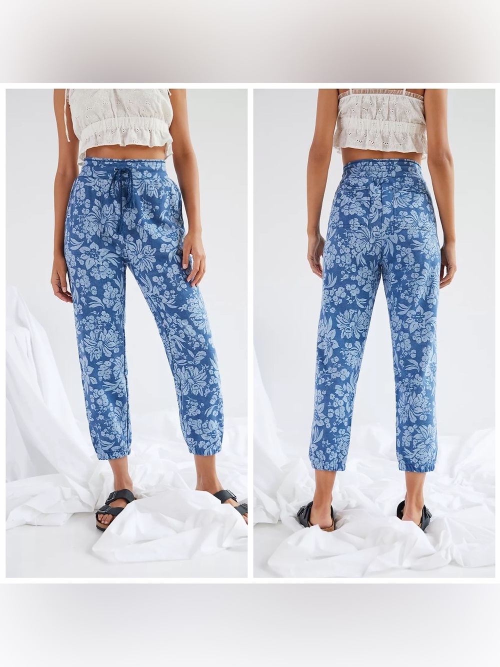 Daily Practice by Anthropologie Tasseled Joggers NWT